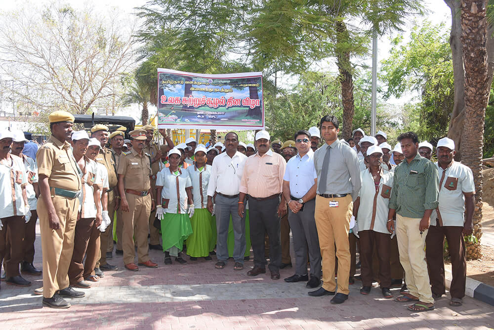 Mahindra World City Chennai clean Veerapuram Lake, launch ...